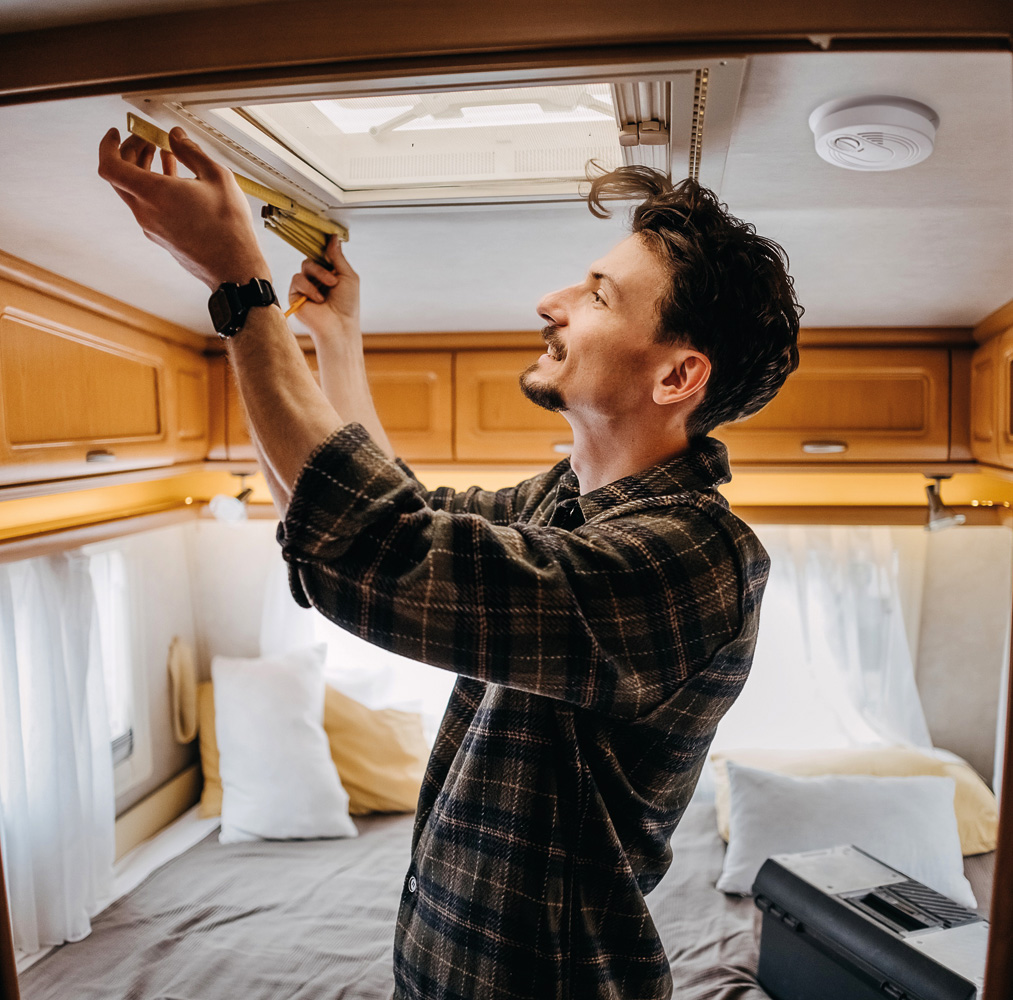 Caravans and boats