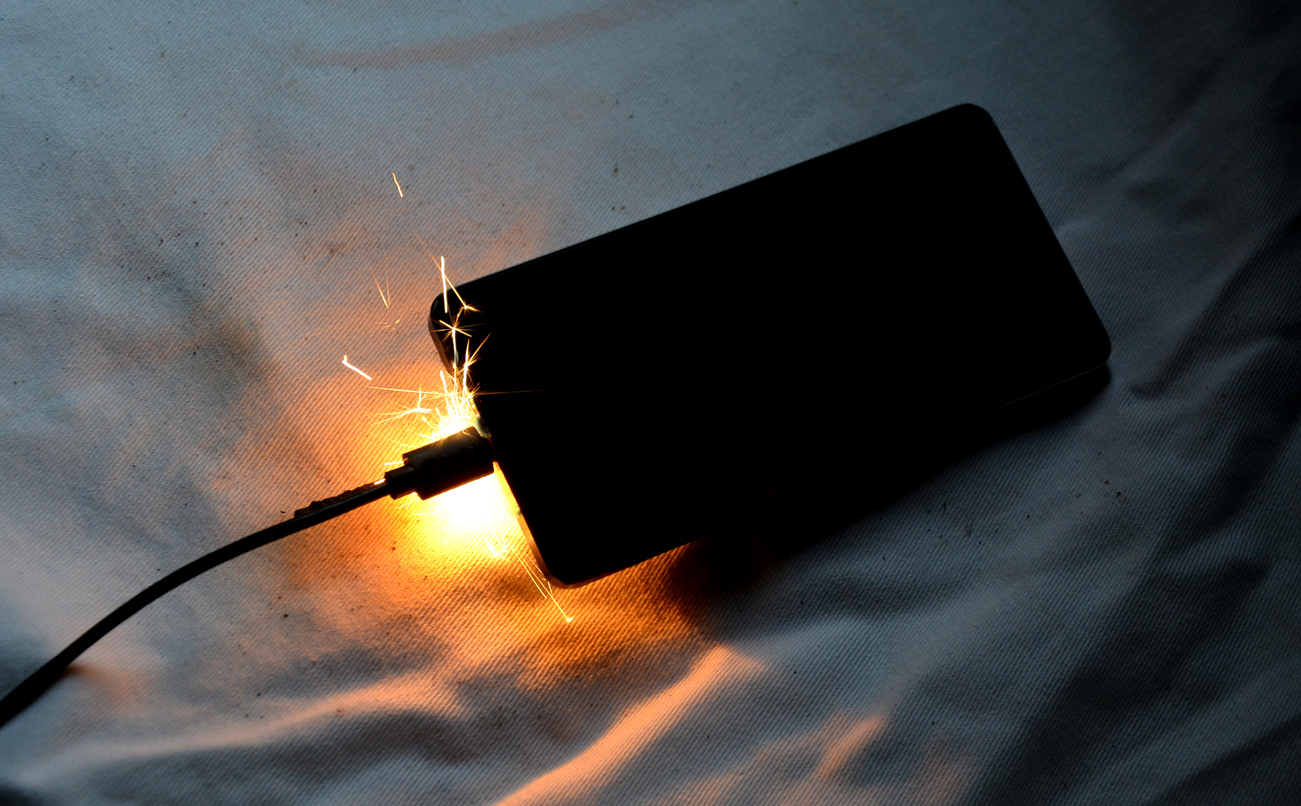 Battery fire