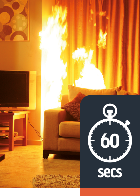 Fires are fast - 60 seconds